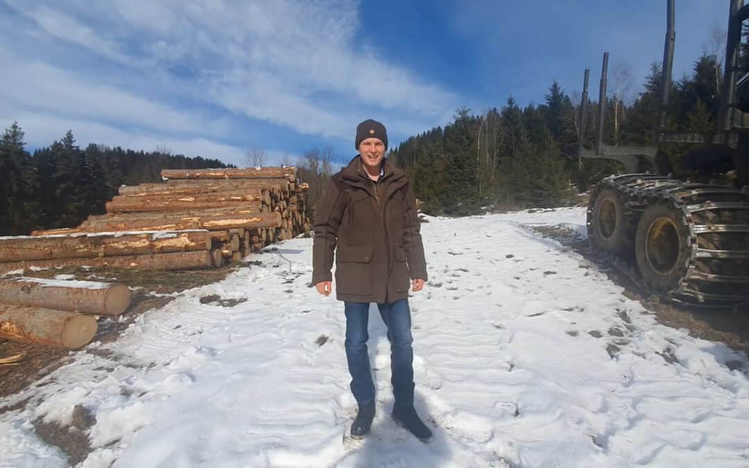 Andreas gibt uns Tipps zur Rundholzvermarktung