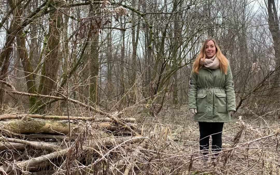 Manuelas Auwald bietet ausreichend Totholz als Lebensraum