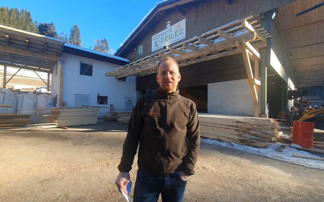 Sägewerk Greiler ist auf Lärche und Zirbe spezialisiert