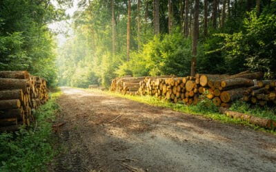 waldgeschichten-artikel-rolle-holz-klimaschutz-foto-wald-sonne-holzstapel-am-wegesrand