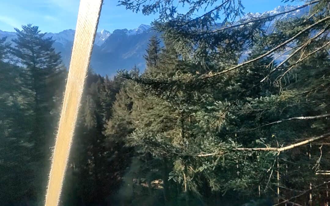 In luftigen Höhen für den Klimaschutz arbeiten