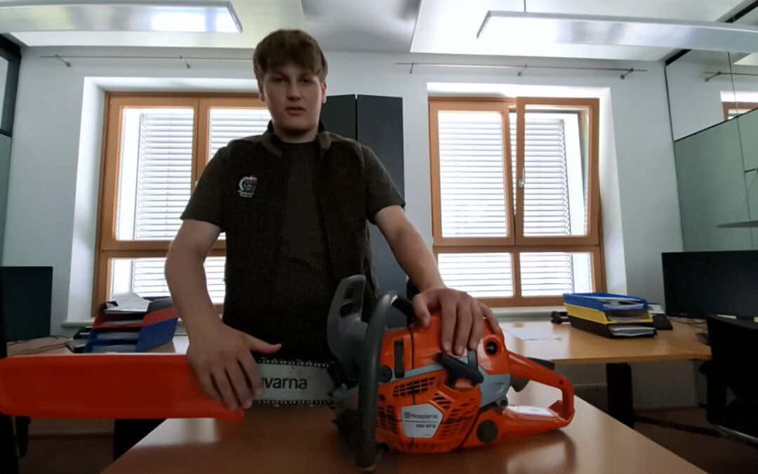 Forstarbeiten: Sicherheitsrelevante Elemente der Motorsäge