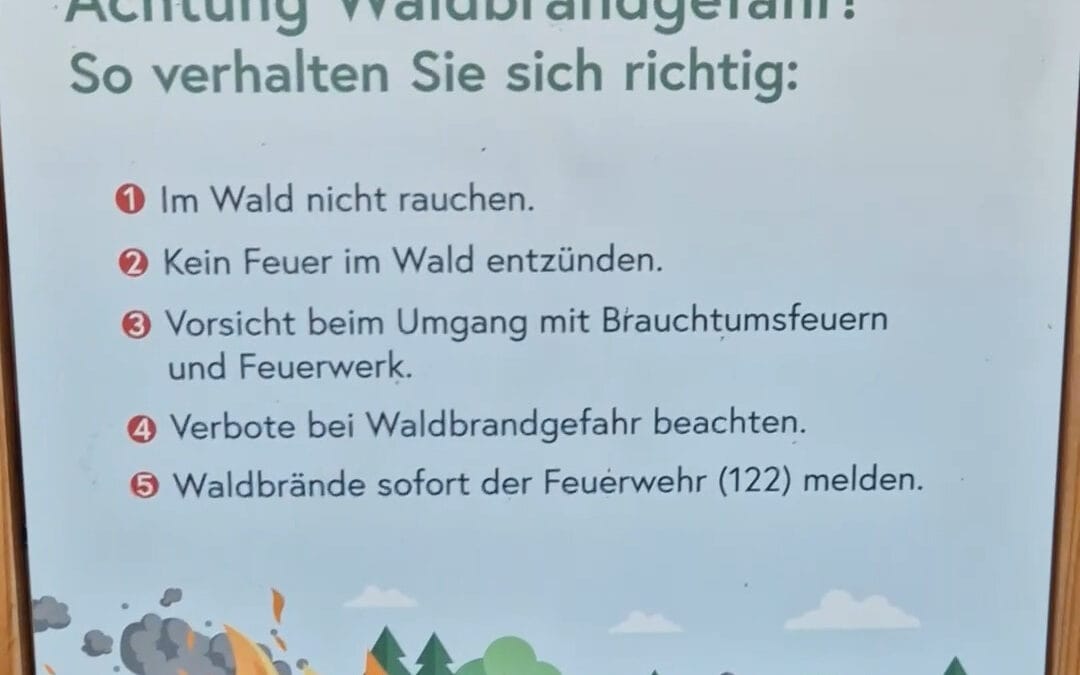 Lagerfeuer im Wald erlaubt? Forstwirt erklärt die Gefahren