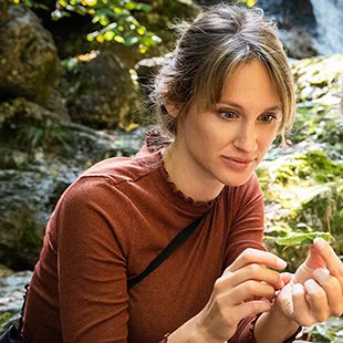 Laura Pabst ist Waldgeschichten-Botschafterin.