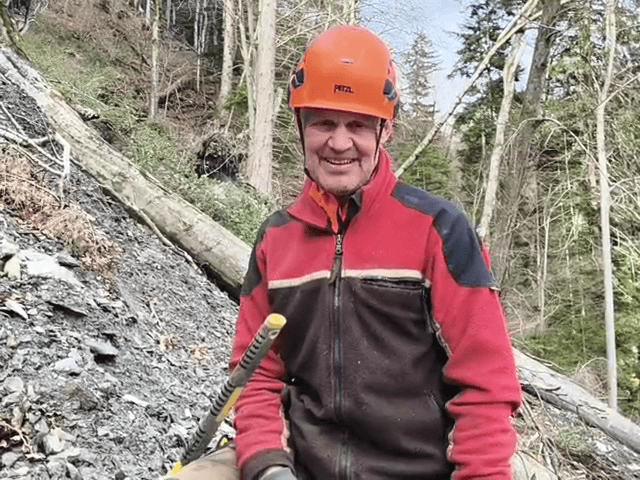 Schutz vor Rutschungen: Grünverbauung im Steilhang