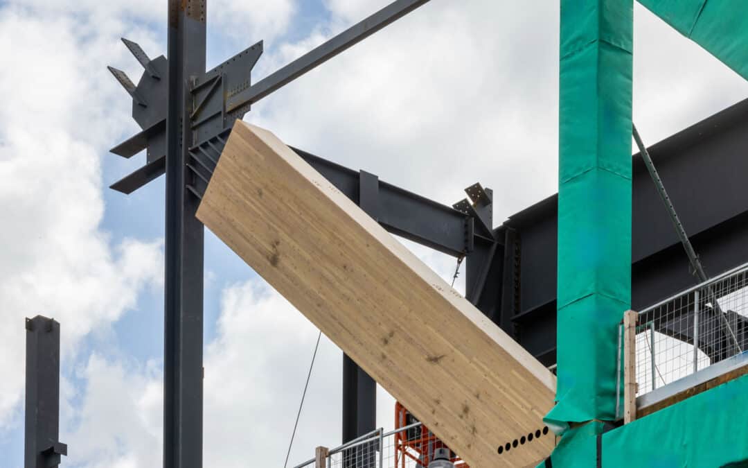 Holz statt Beton, Stahl und Kunststoff: Ein effizienter Beitrag zum Klimaschutz